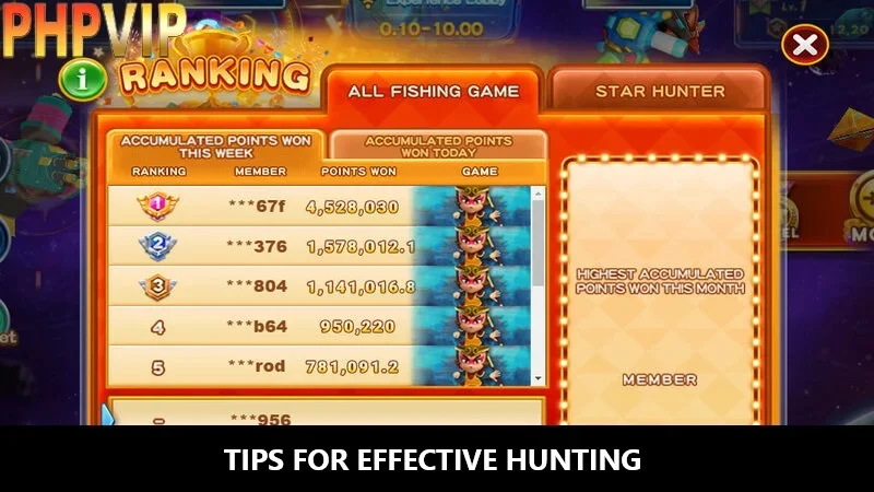 Effective hunting tips