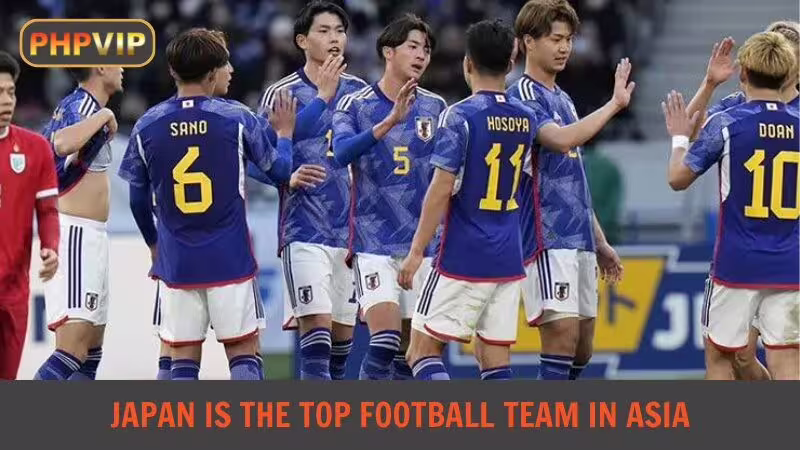 Japan is among the top teams in Asia